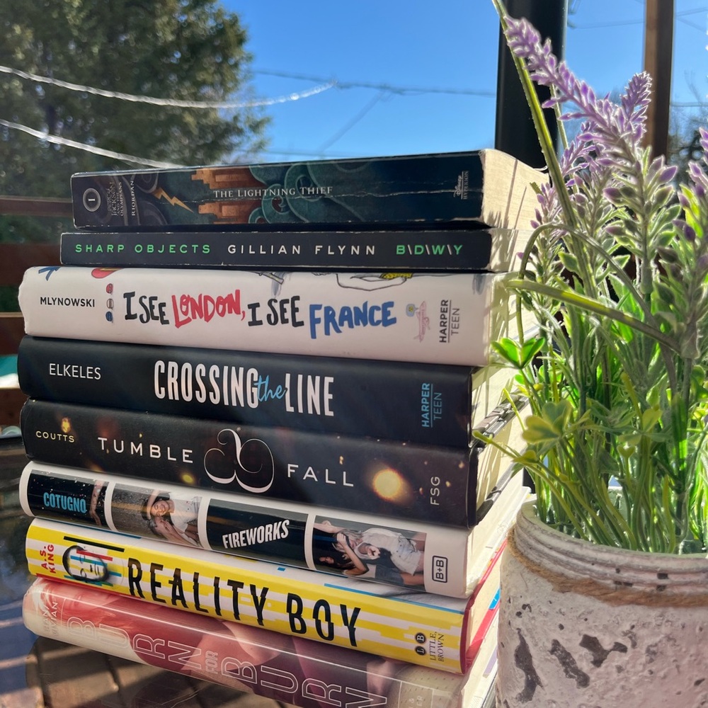 Stack of Hardcover & Paperback Books | Fiction